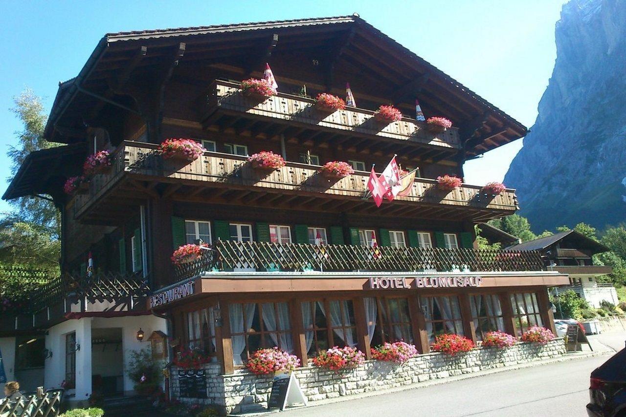 Blumlisalp Hotel Kandersteg Luaran gambar
